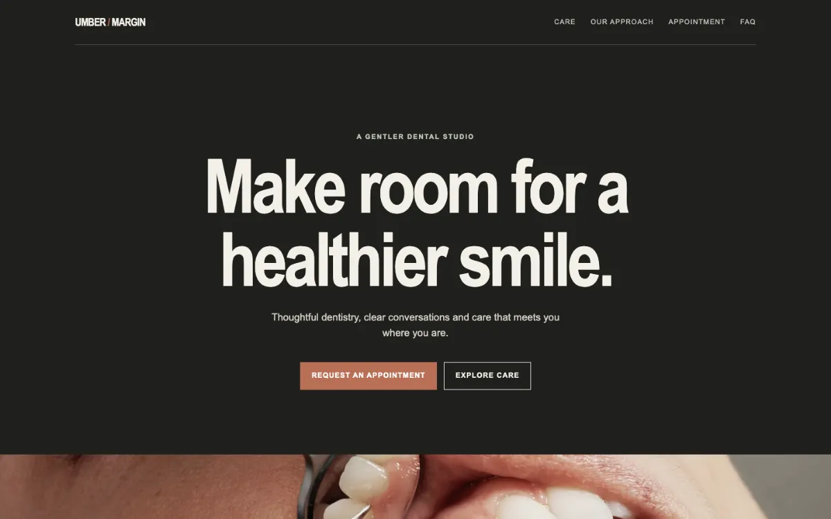 Umber Margin Dentist