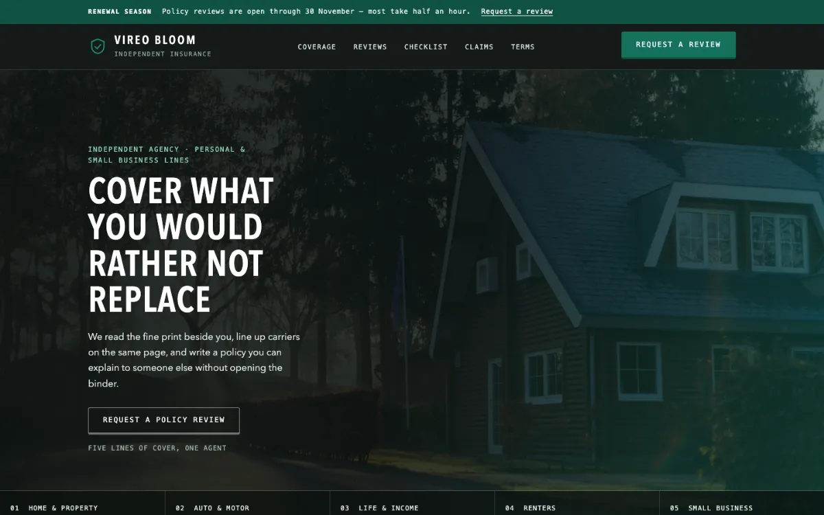 Vireo Bloom Insurance Agent