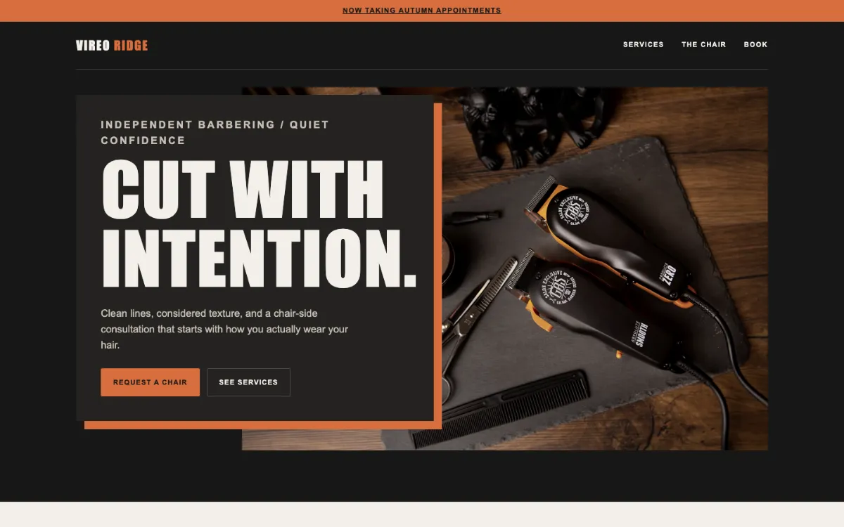 Vireo Ridge Barber
