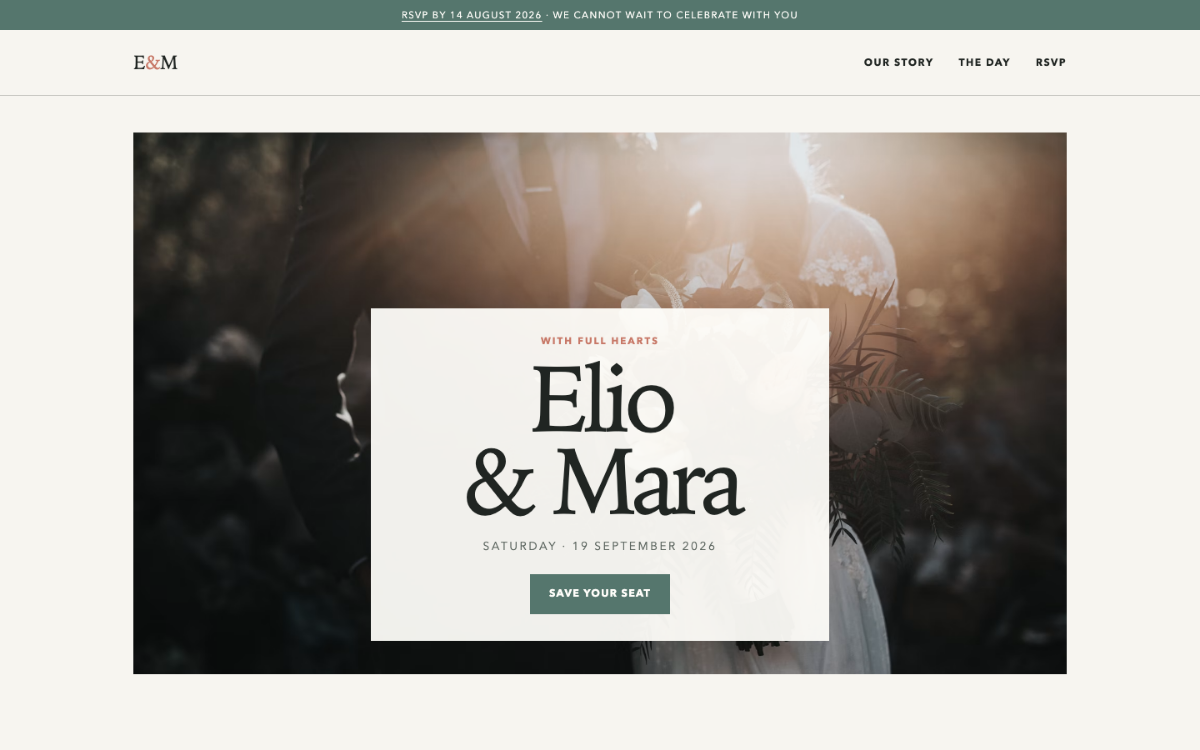 Vireo Signal Wedding
