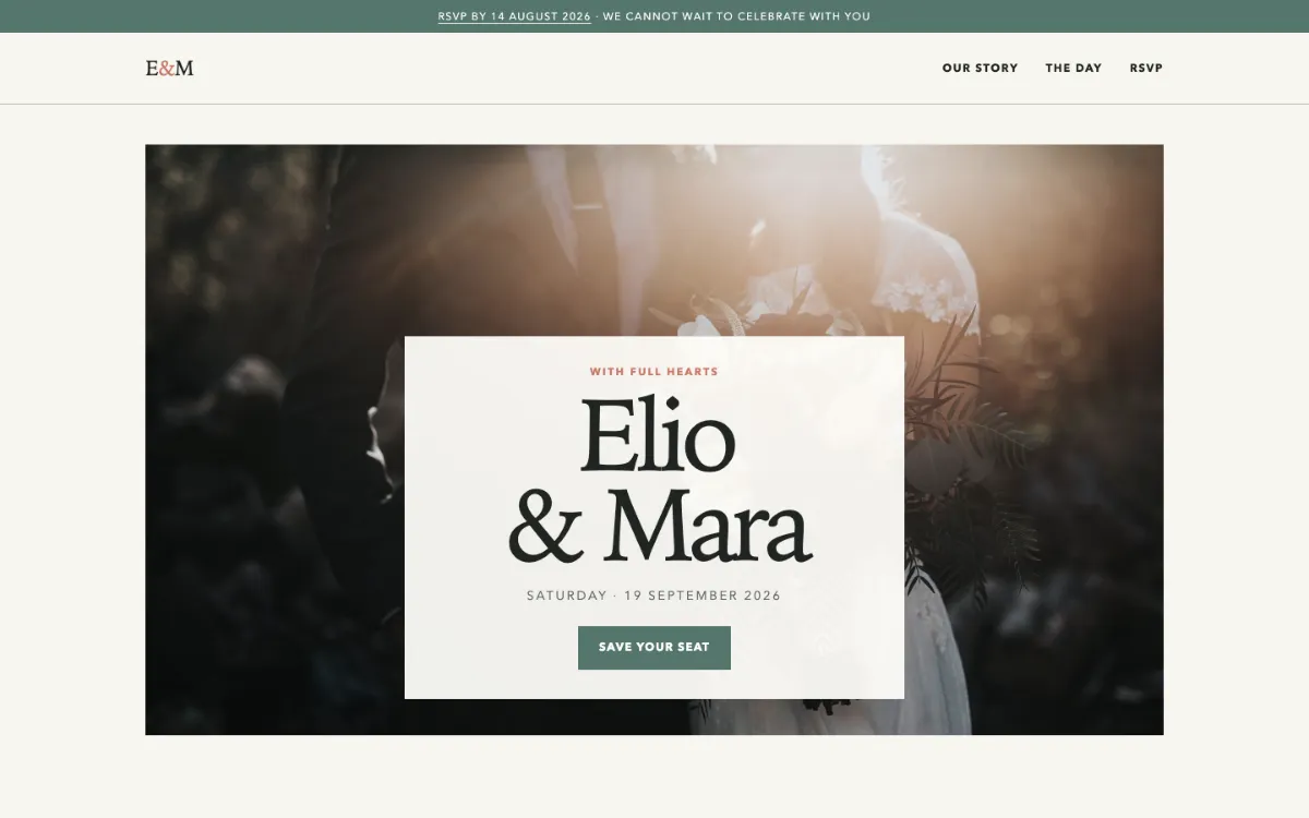 Vireo Signal Wedding
