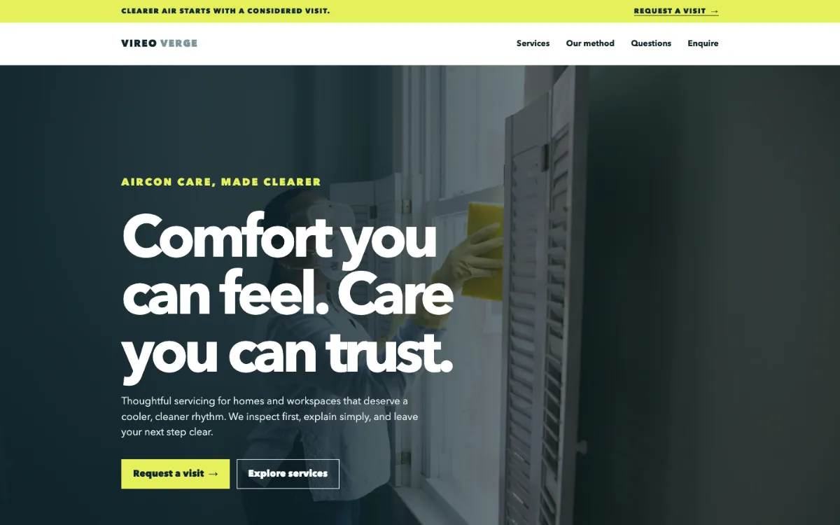 Vireo Verge Aircon Servicing