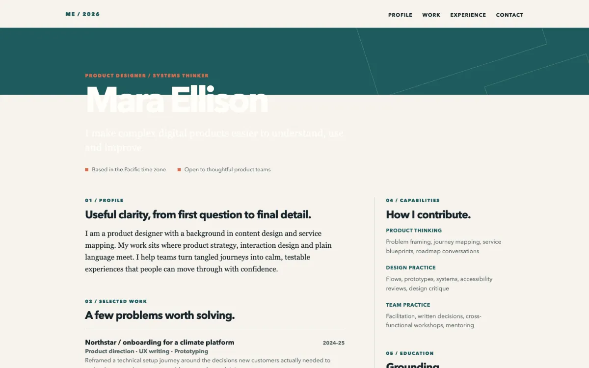 Warm Cove Resume