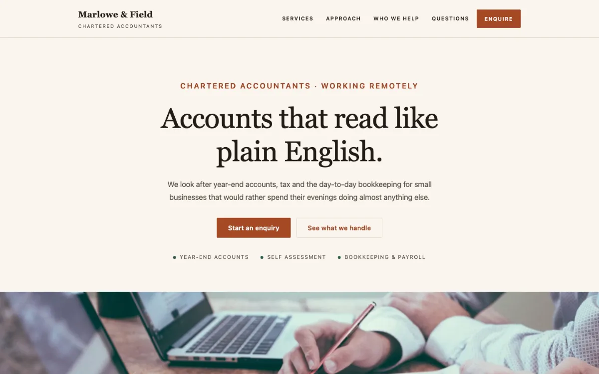 Warm Form Accountant