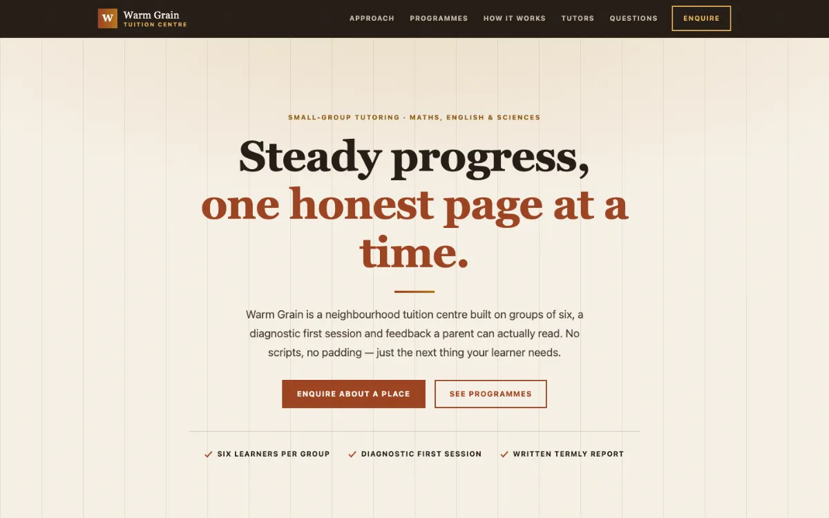 Warm Grain Tuition Centre