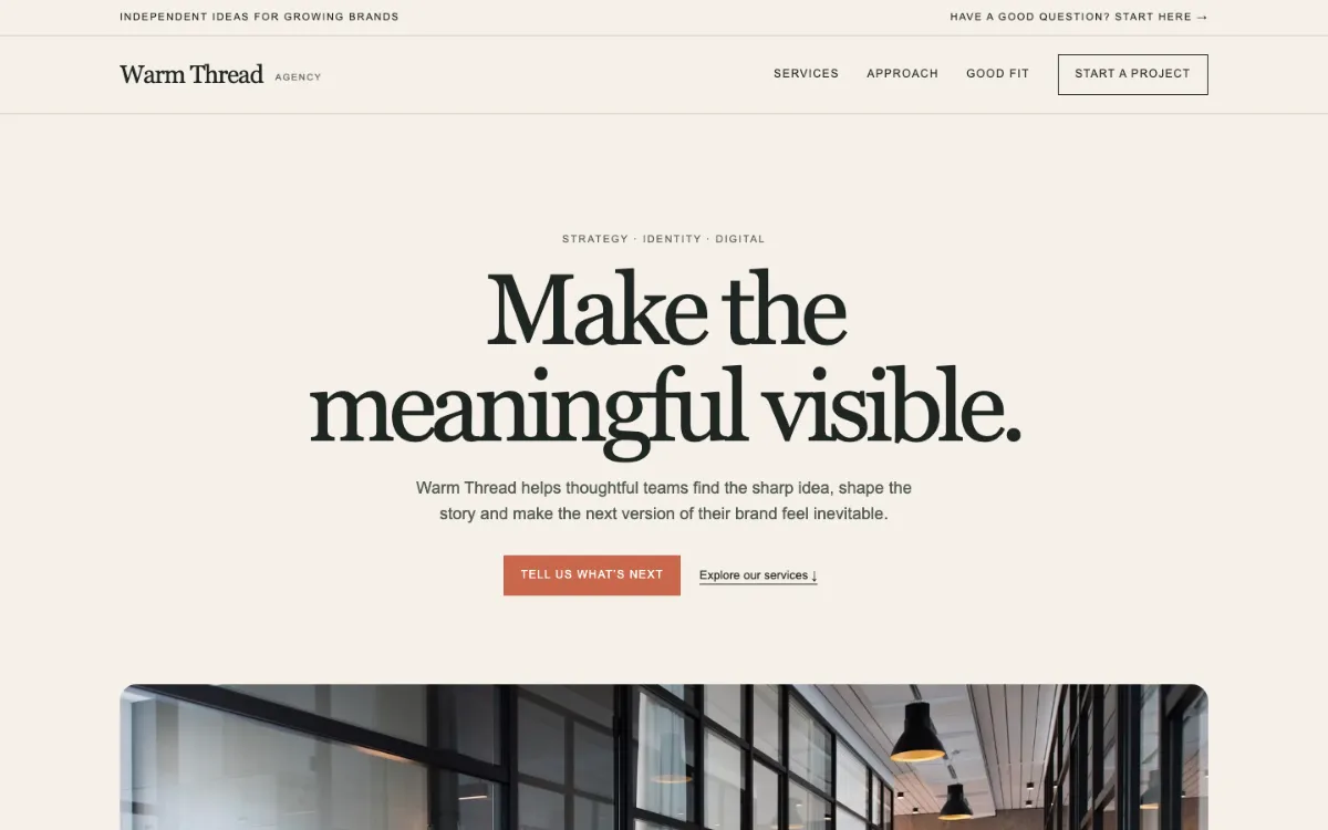 Warm Thread Agency