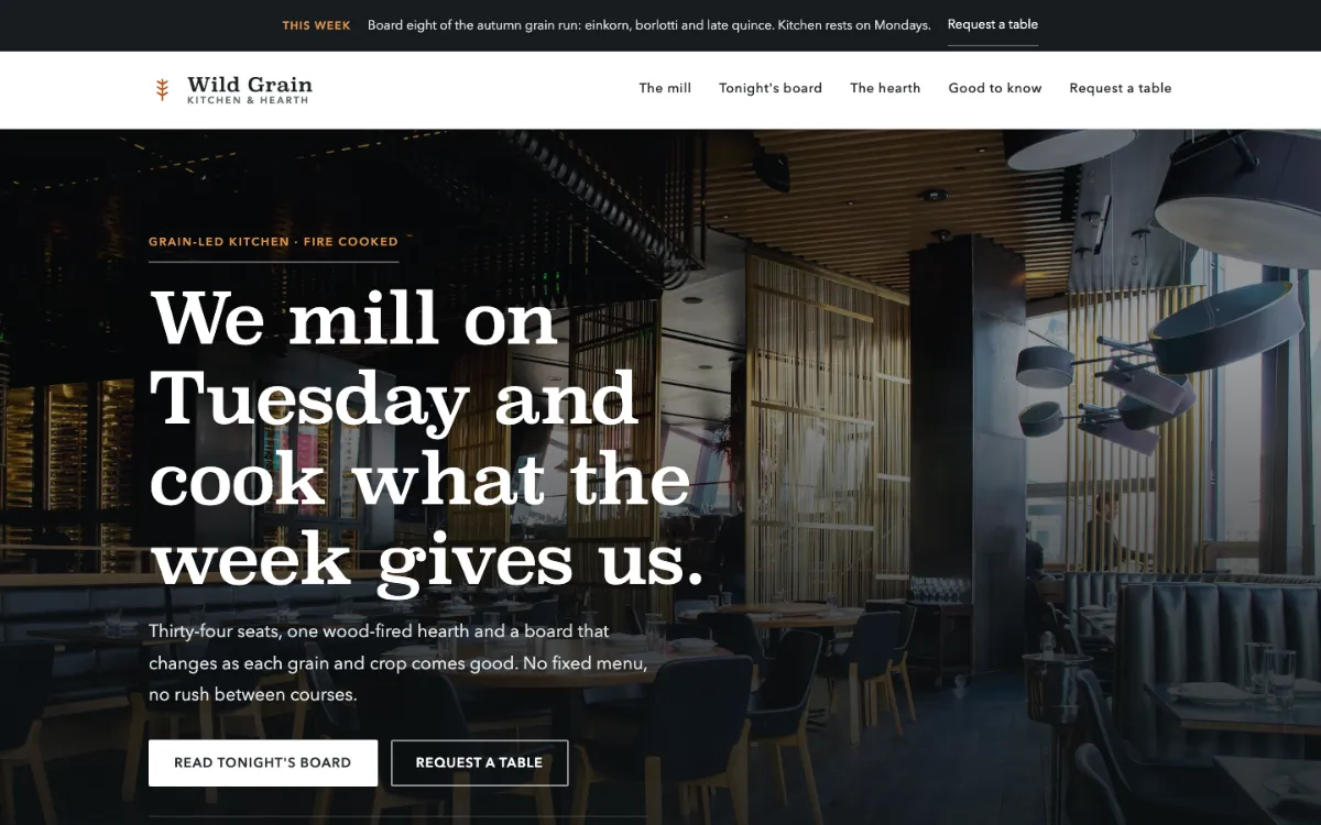 Wild Grain Restaurant