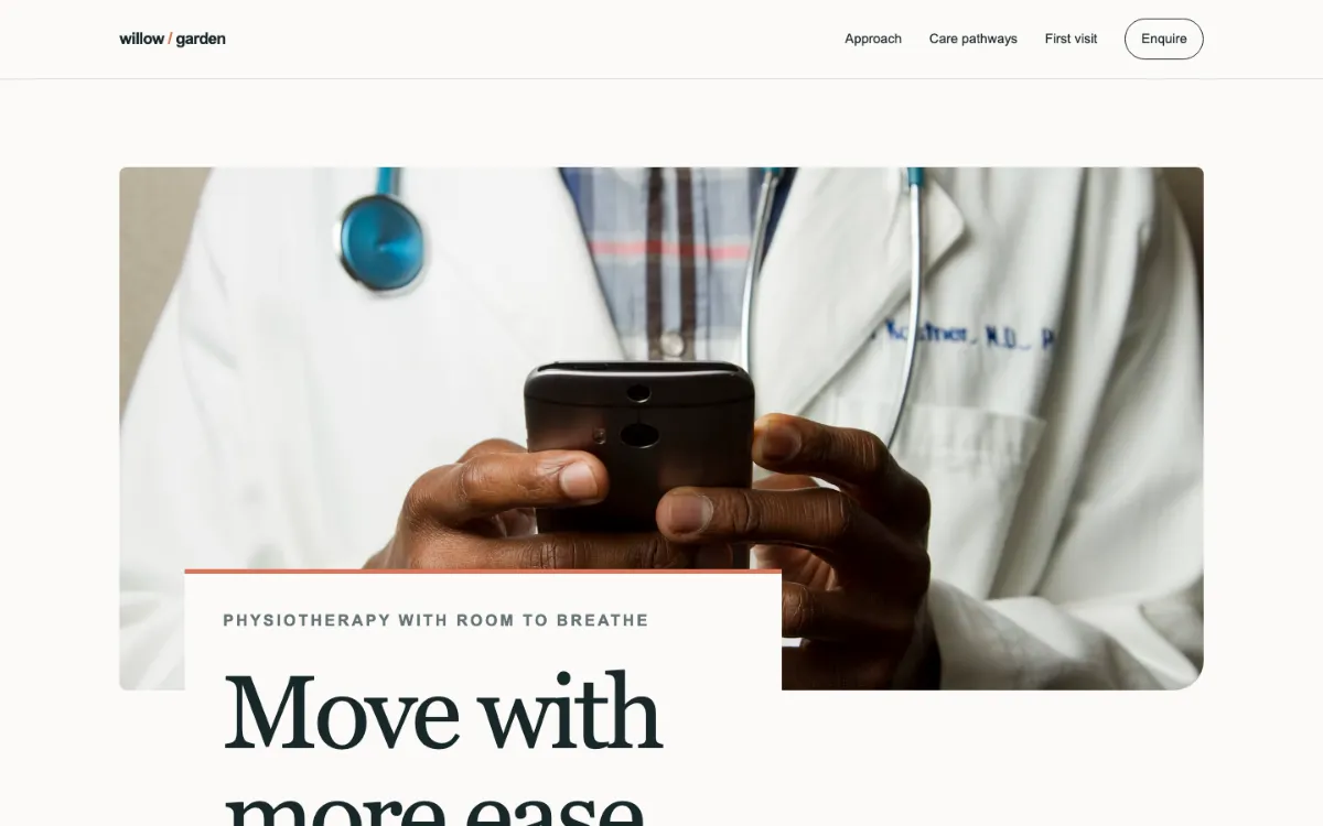 Willow Garden Physiotherapist
