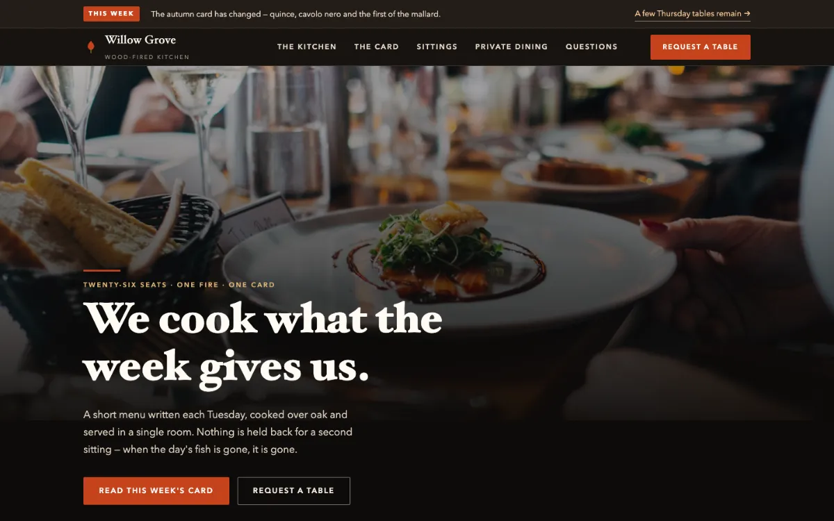 Willow Grove Restaurant