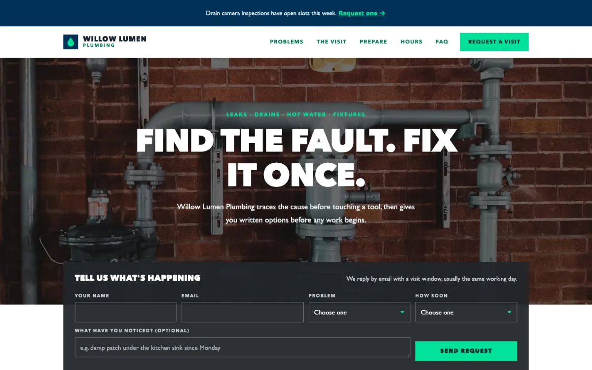 Willow Lumen Plumber