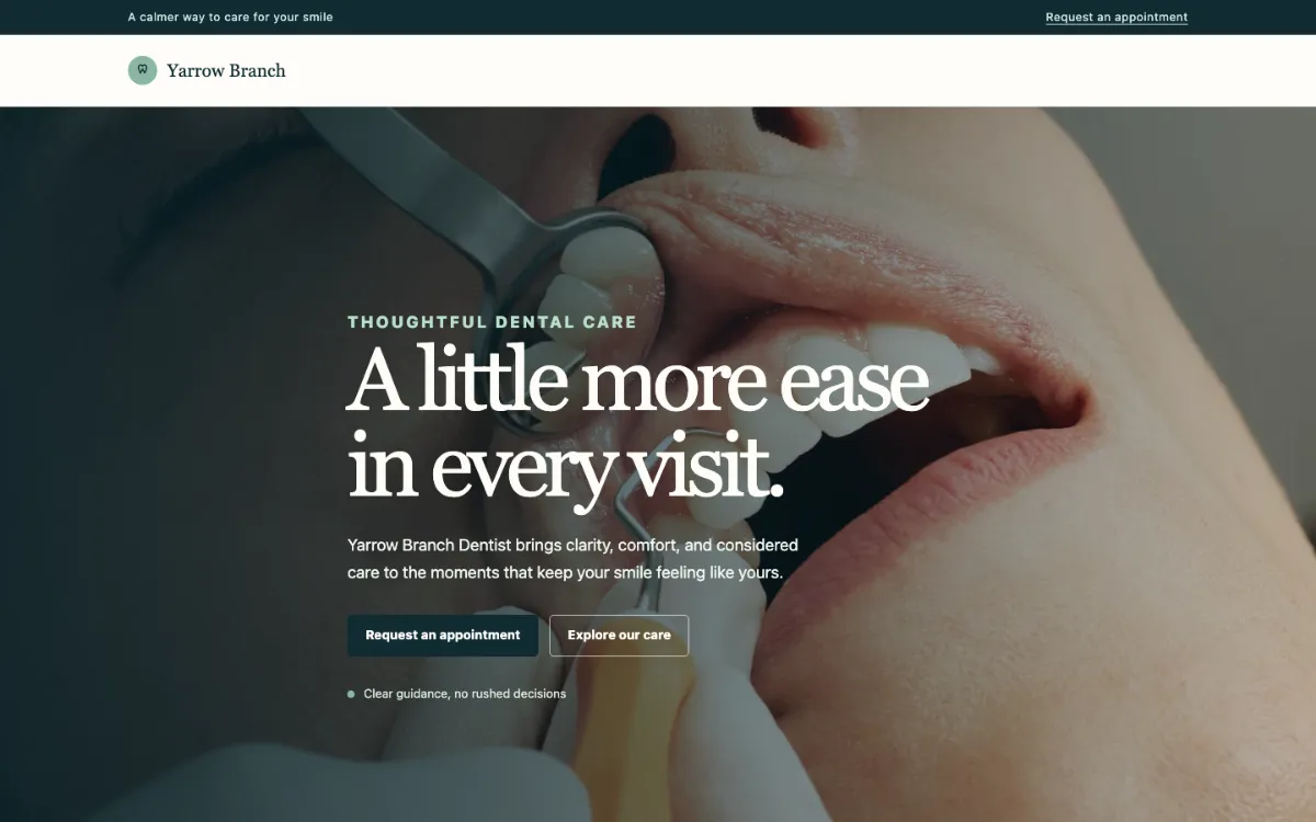 Yarrow Branch Dentist
