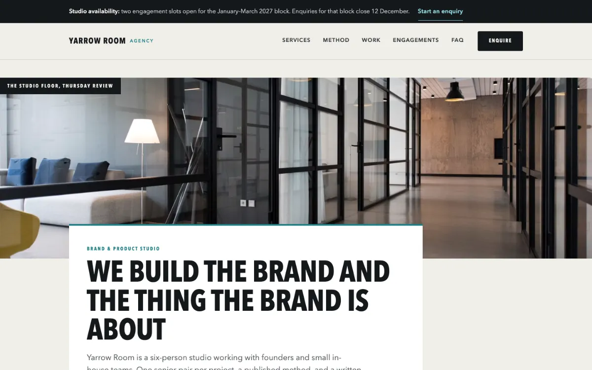 Yarrow Room Agency