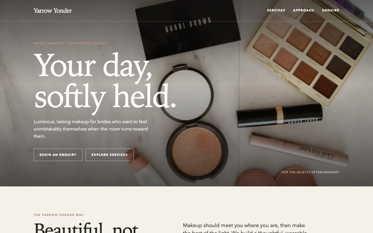 Yarrow Yonder Bridal Makeup